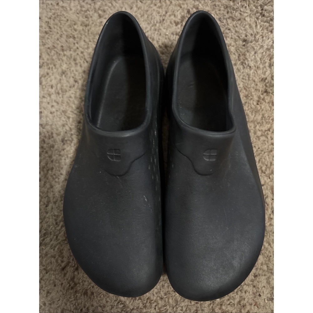 Shoes For Crews Slip On Clogs Black Men's 11 Slip Resistant Comfort Shoes